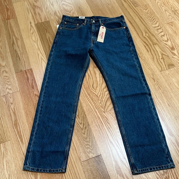 New! Levi’s mens SZ 34/32 regular blue jeans. - Picture 1 of 9